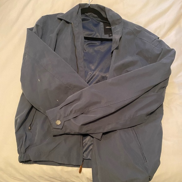 london fog muted blue jacket - Picture 1 of 2